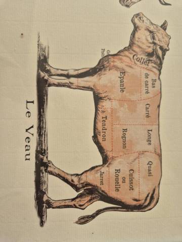 colis de viande de veau